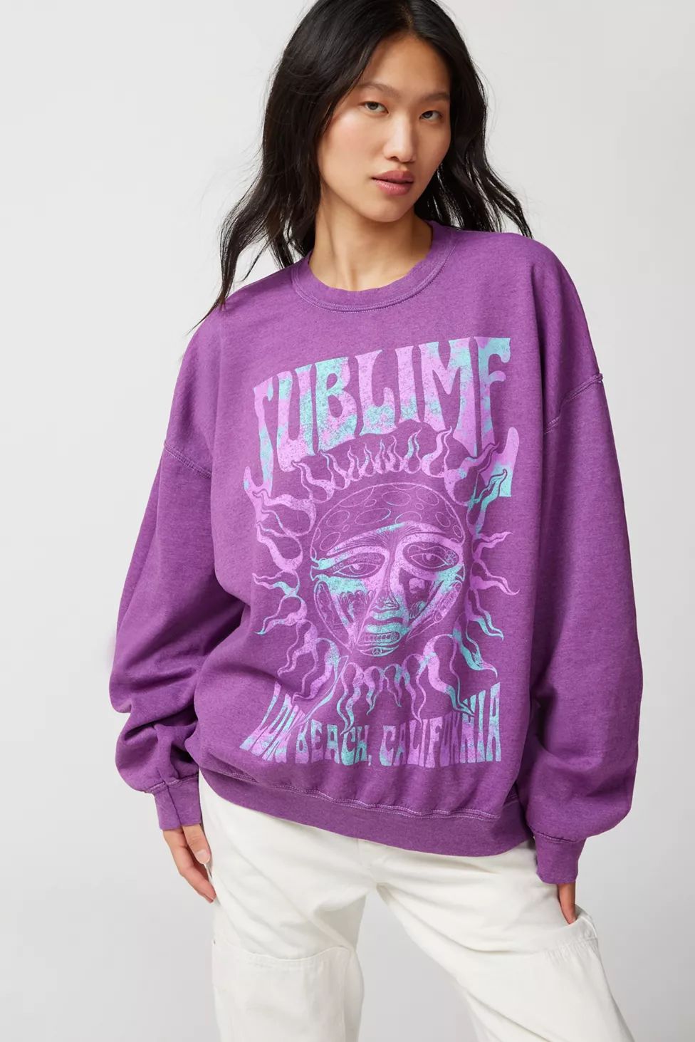 Sublime Long Beach Pullover Sweatshirt | Urban Outfitters (US and RoW)