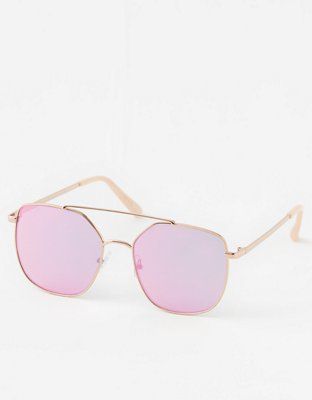Aerie So Fly Angled Sunglasses | Aerie