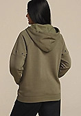 Grommet Trim Accent Hoodie | Maurices