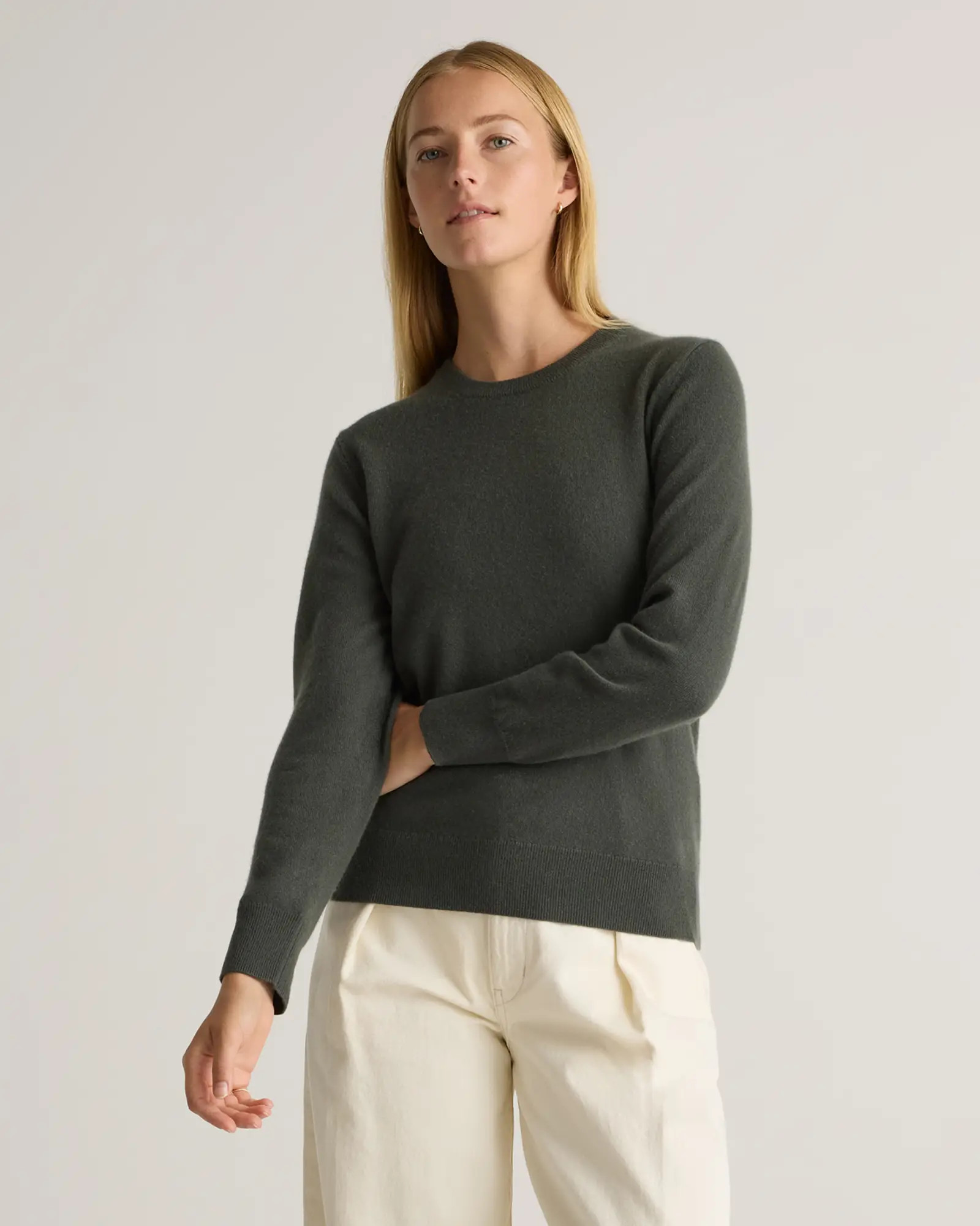 The $50 Cashmere Crewneck Sweater | Quince | Quince