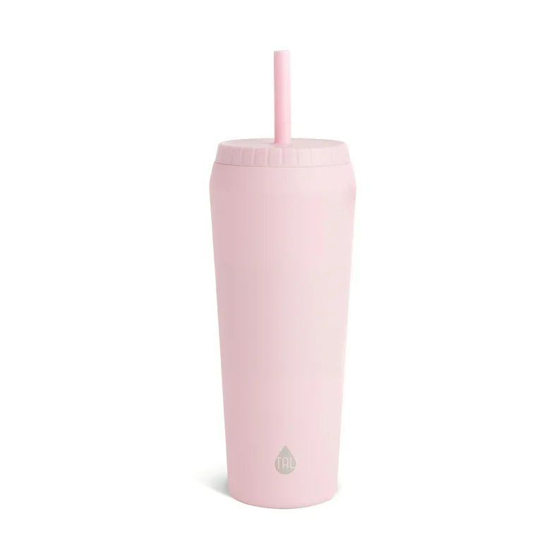 TAL Stainless Steel Spring Tumbler with Straw 32 oz, Pink | Walmart (US)