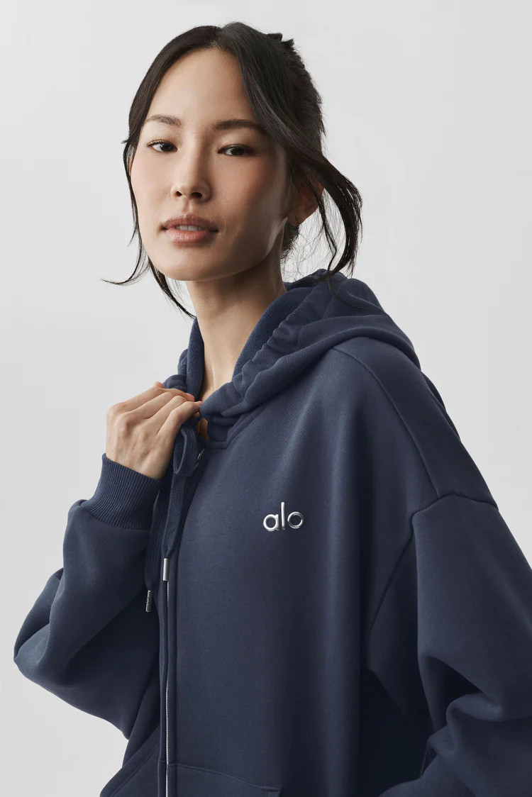 Accolade Full Zip Hoodie | Alo Yoga (US)