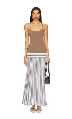 FAITHFULL THE BRAND Citara Maxi Dress in Pale Blue Stripe from Revolve.com | Revolve Clothing (Global)