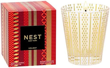 NEST New York Scented Classic Christmas Candle, Holiday - 8.1 oz - Up to 60-Hour Burn Time - Reus... | Amazon (US)