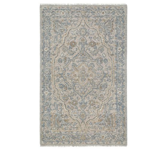 Kiya Hand-Knotted Wool Rug | Pottery Barn (US)