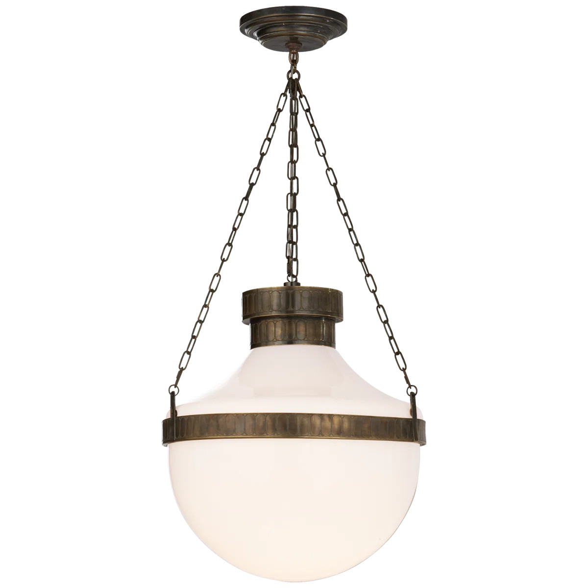 Visual Comfort Signature Michael S Smith Modern Schoolhouse Lantern | Perigold | Perigold