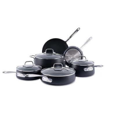 All-Clad 10pc Nonstick Cookware Set, HA1 Expert Cookware, Black | Target