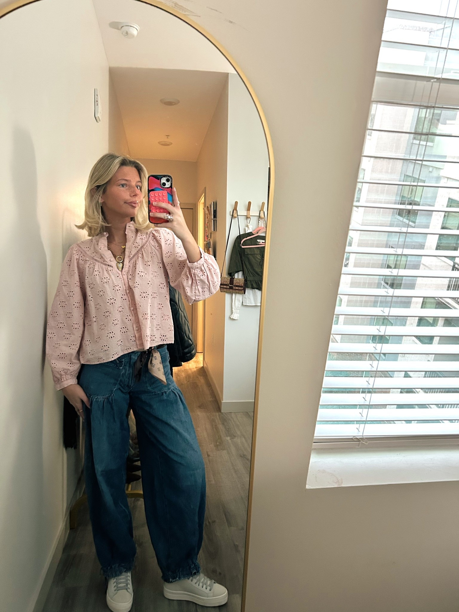 my first day of class and work outfit from the other day!

#LTKootd