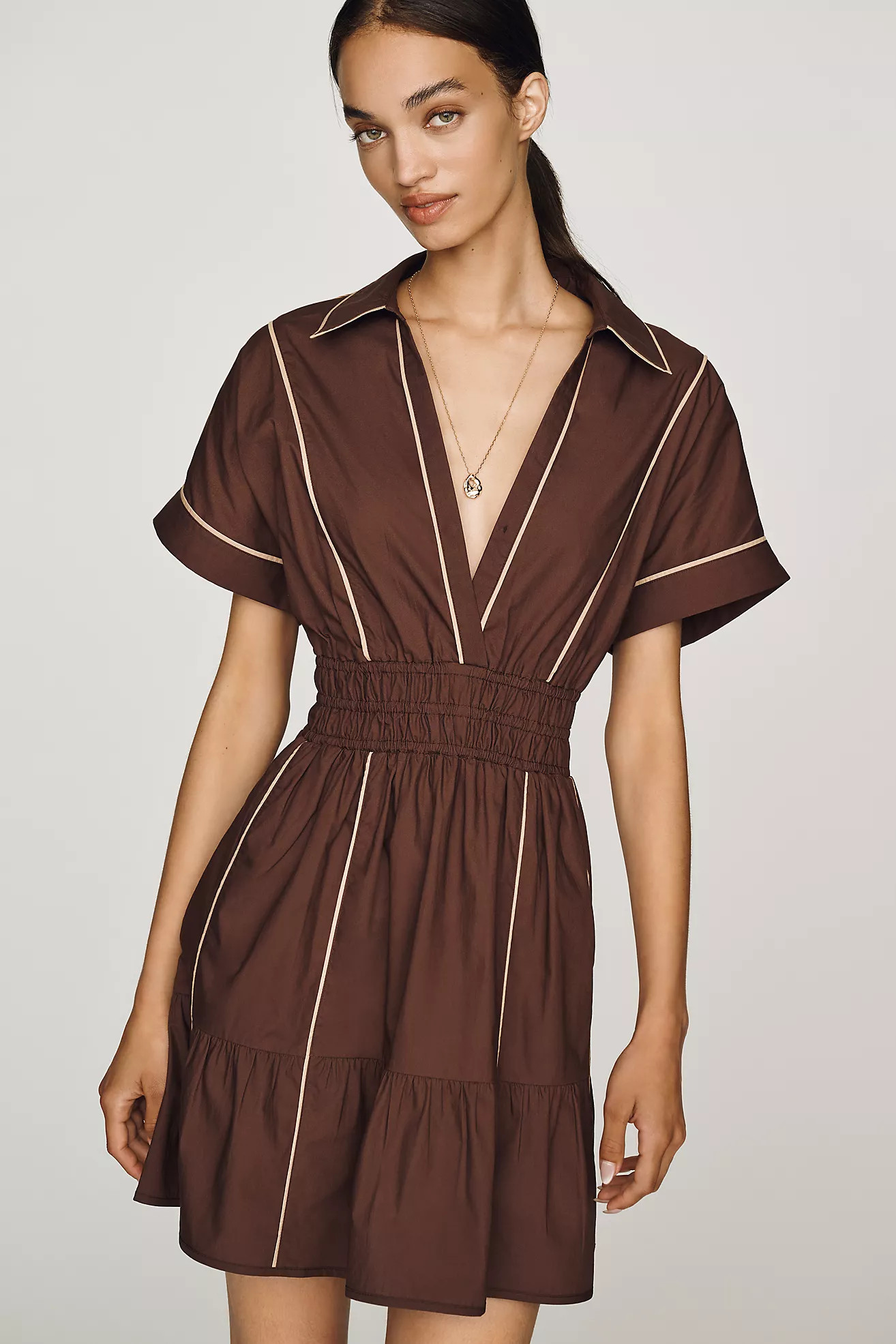Somerset Mini Shirt Dress | Anthropologie (US)