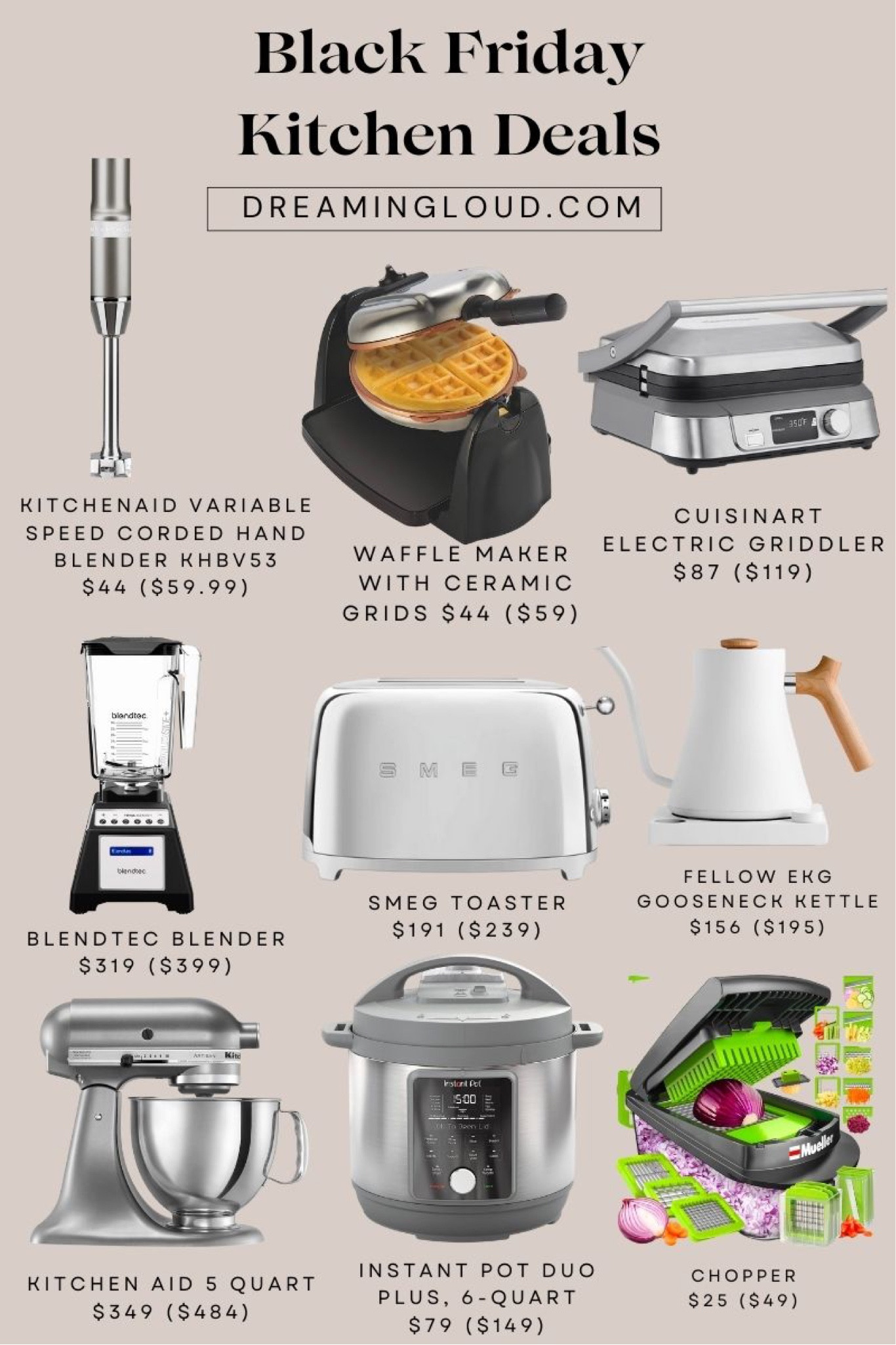 Best Black Friday deals on kitchen essentials 

#LTKGiftGuide #LTKCyberWeek #LTKhome