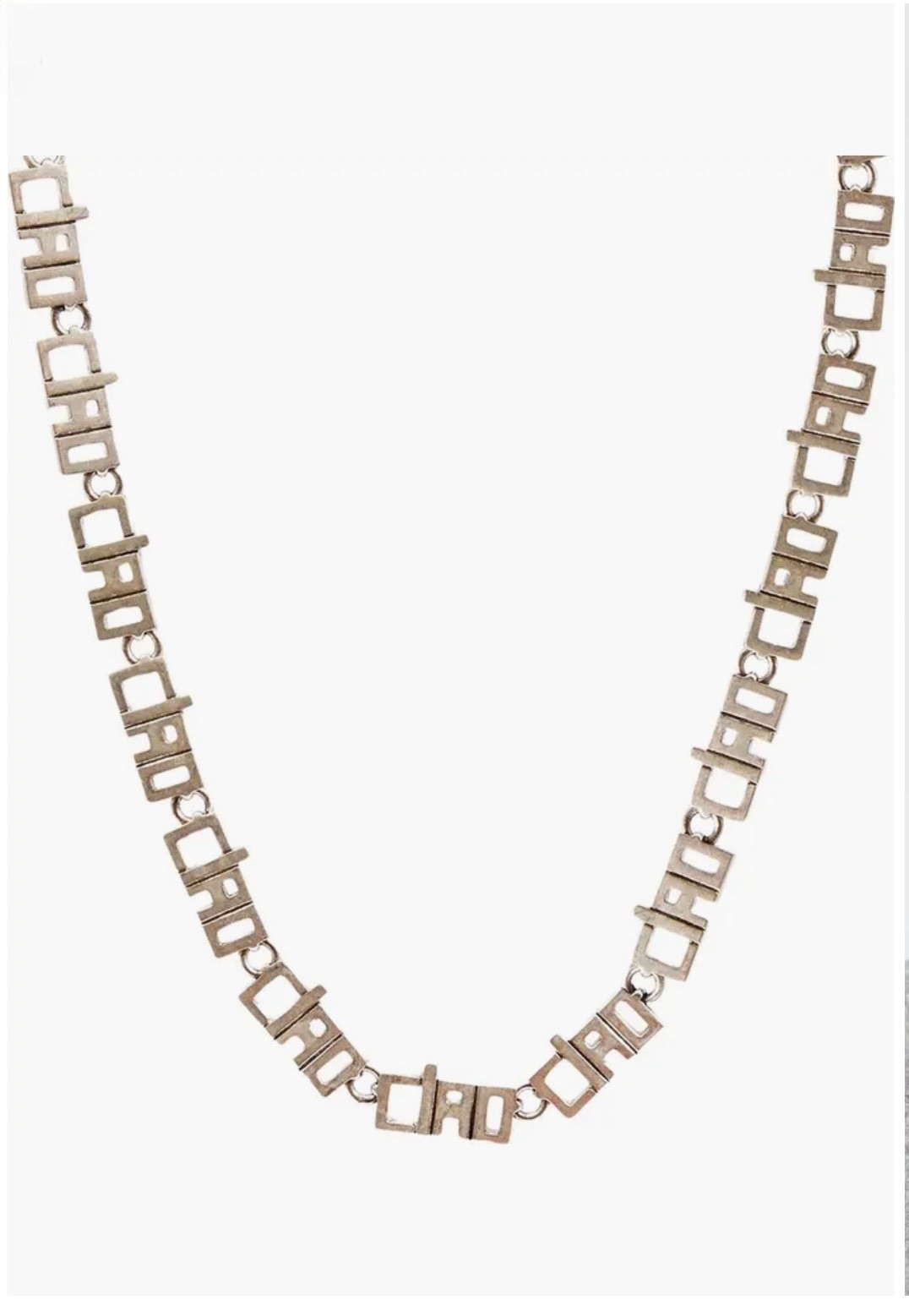 Ciao Chain Necklace
Clare V.

A repeating Italian phrase lends a nod of European fashion to this chain necklace complete with oxidized accents to embolden your look

#LTKTravel #LTKMothersDay #LTKWorkwear