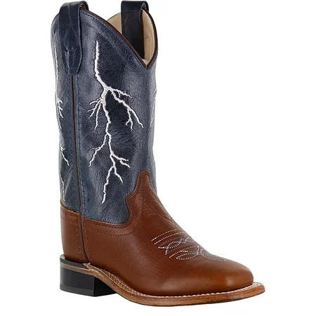 Cody James Boys Lightening Embroidered Western Boot Square Toe - BBSC1828 10 D | Walmart (US)