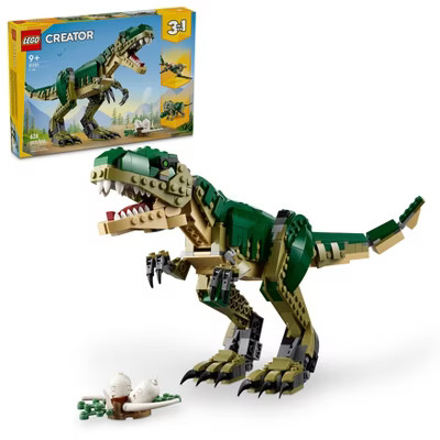 LEGO Creator 3in1 T. rex Dinosaur Toy for Kids, Animal Toy 31151 | Target