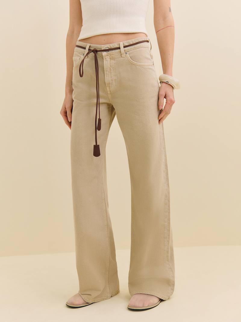 Cary Low Rise Slouchy Wide Leg Jeans | Reformation (Global)