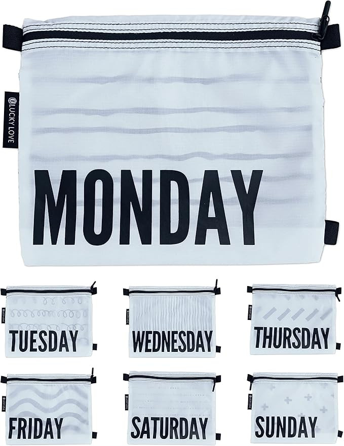 Lucky Love Packing Cubes for Kids & Baby Suitcase Travel Organizer for Disney, Vacations & Summer... | Amazon (US)