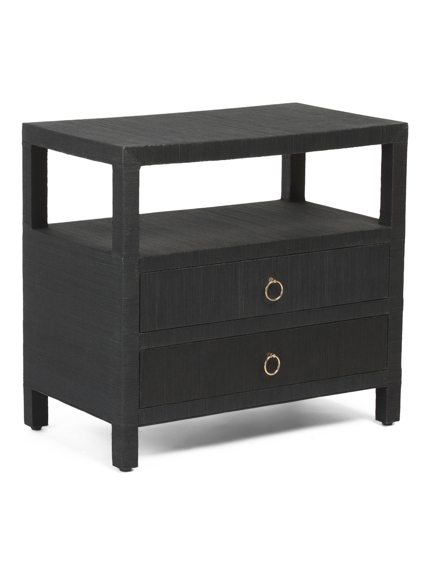 2 Drawer Raffia Table | Bedroom | Marshalls | Marshalls