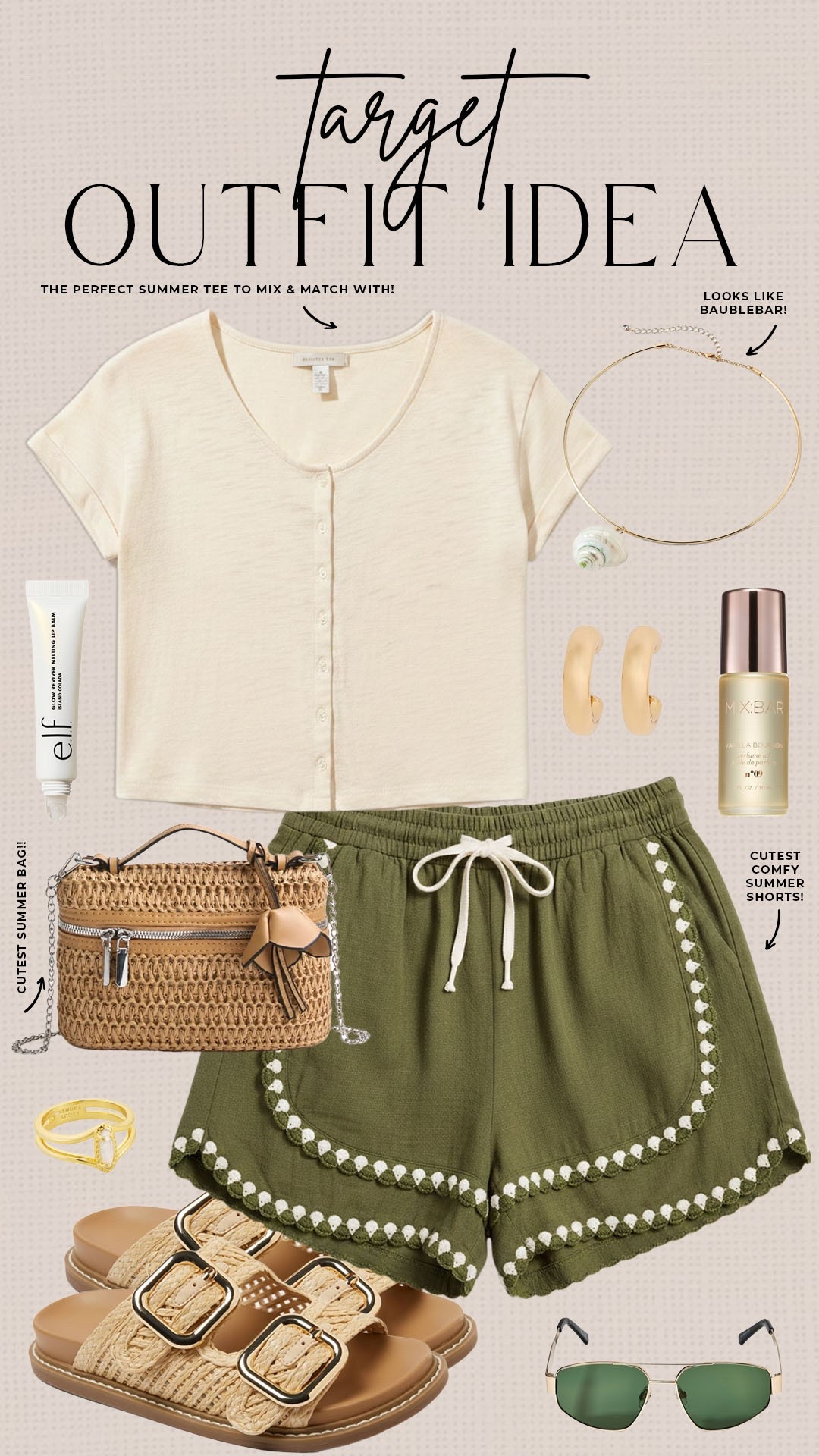 Comfy cute summer outfit from Target!

#targetfinds

Target finds. Target fashion. Target summer OOTD. Target summer shorts.

#LTKgrwm #LTKSeasonal #LTKootd