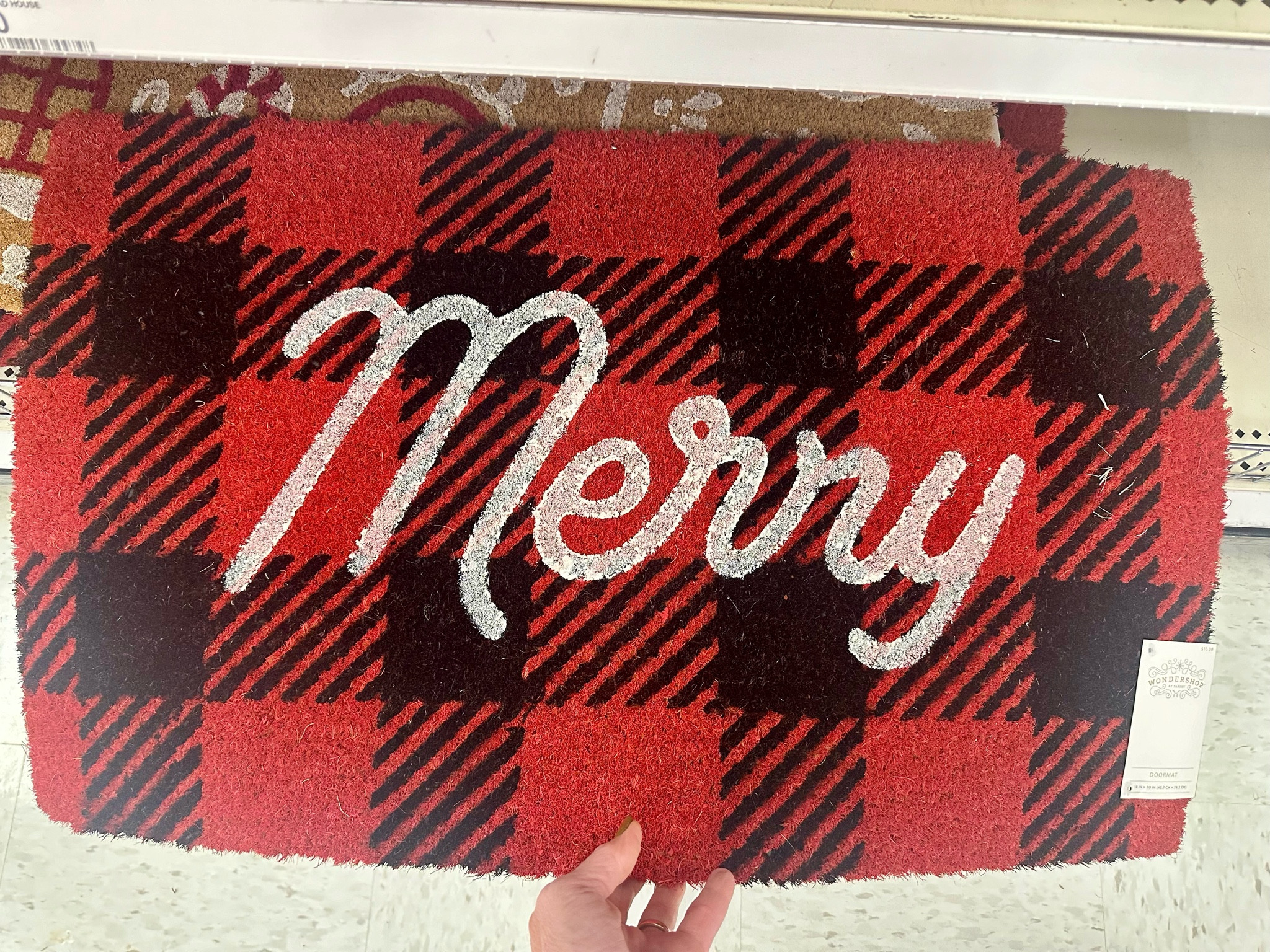 Holiday Doormat 

Great price! $20

Can’t wait to add this to my front porch holiday decor!!!

#LTKfindsunder50
#LTKstyletip

holiday decor, holiday doormat, doormat, Christmas doormat, patio doormat, patio decor, 



#LTKHoliday #LTKhome #LTKSeasonal