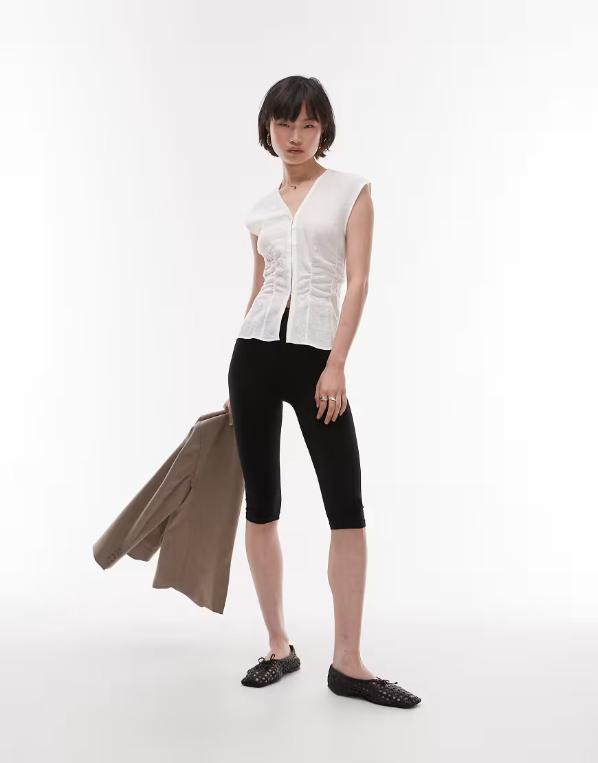 ARKET - Superzachte capri legging in zwart | ASOS (Global)