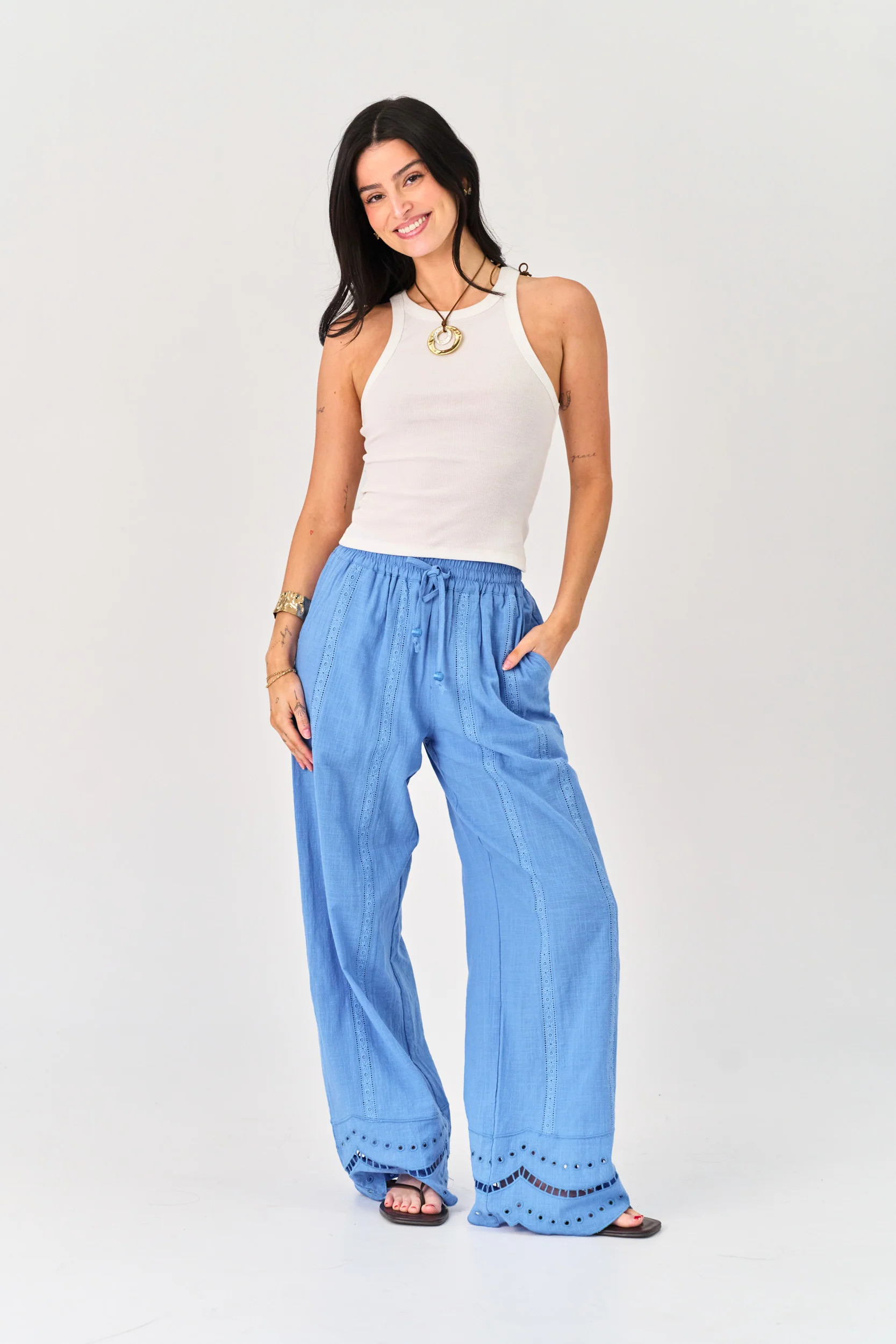 Blue Horizon Pants | Grey Bandit