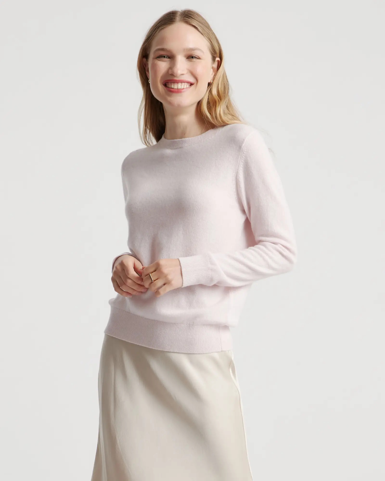Mongolian Cashmere Crewneck Sweater | Quince