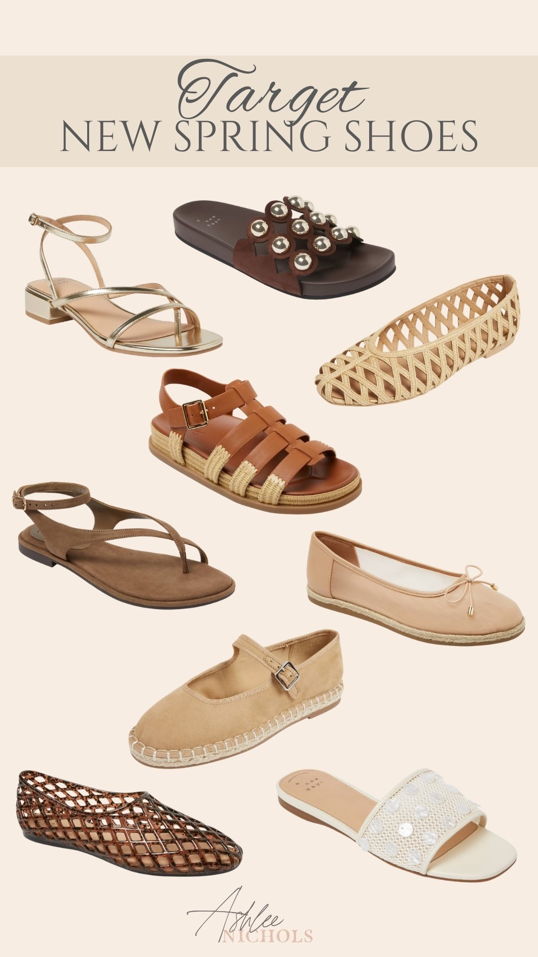 New Target spring shoes!

Studded sandals, Mary Jane’s, jelly flats, slide sandals

#LTKootd #LTKSeasonal