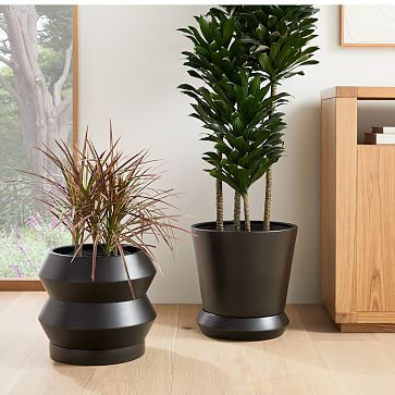 Totem Ceramic Indoor/Outdoor Planters | West Elm (US)