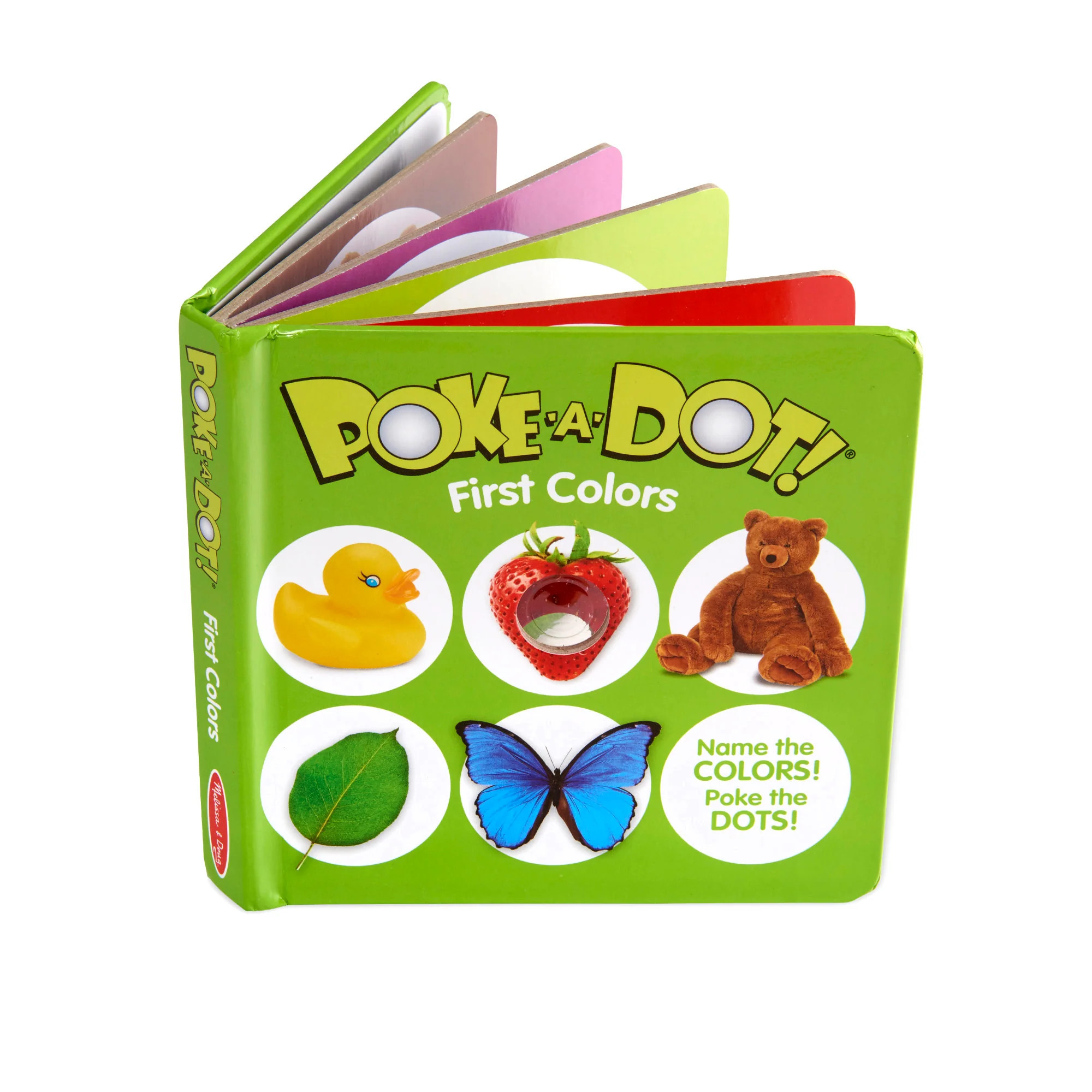Poke-a-Dot: First Colors Board Book | Melissa and Doug