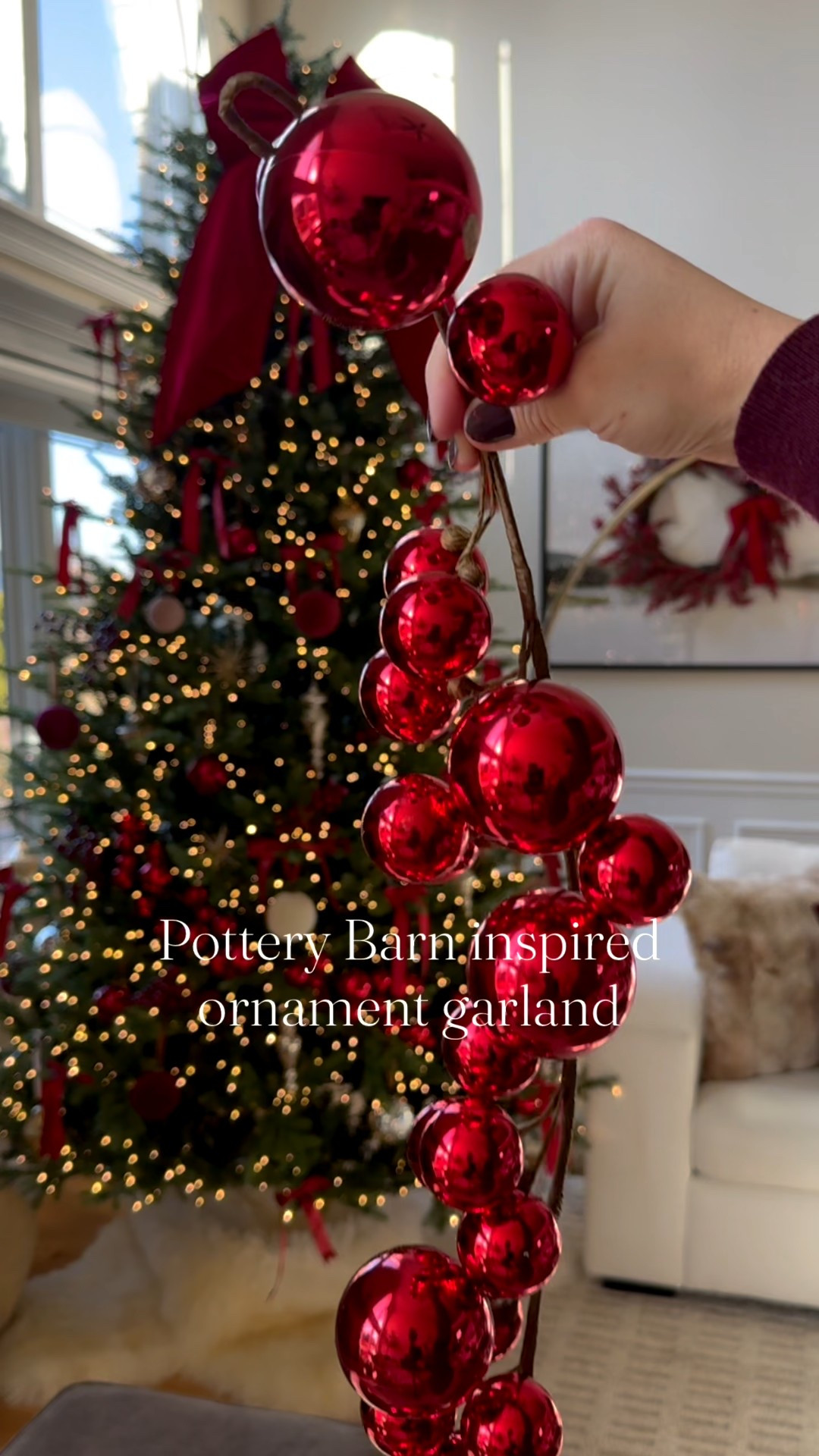 Pottery Barn inspired ornament garland! This color is stunning! 

Christmas decor, Holiday home, holiday decor, ornament, Christmas tree, garland, Amazon finds, Amazon Christmas, holiday finds, Ralph Lauren inspired Christmas, Pottery Barn Christmas, 

#LTKHoliday #LTKFindsUnder100 #LTKSeasonal