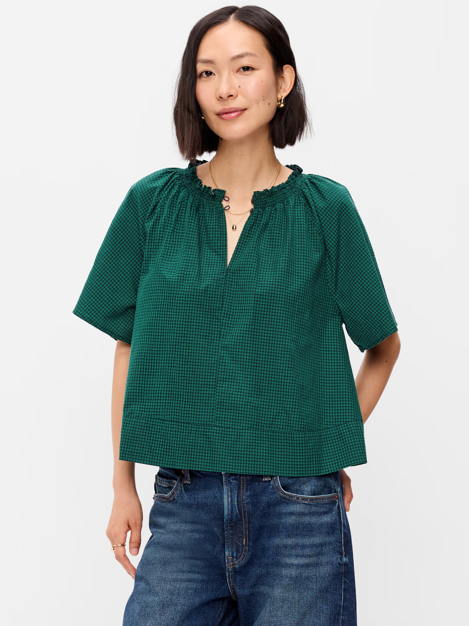 Loose Short-Sleeve Top | Old Navy (US)