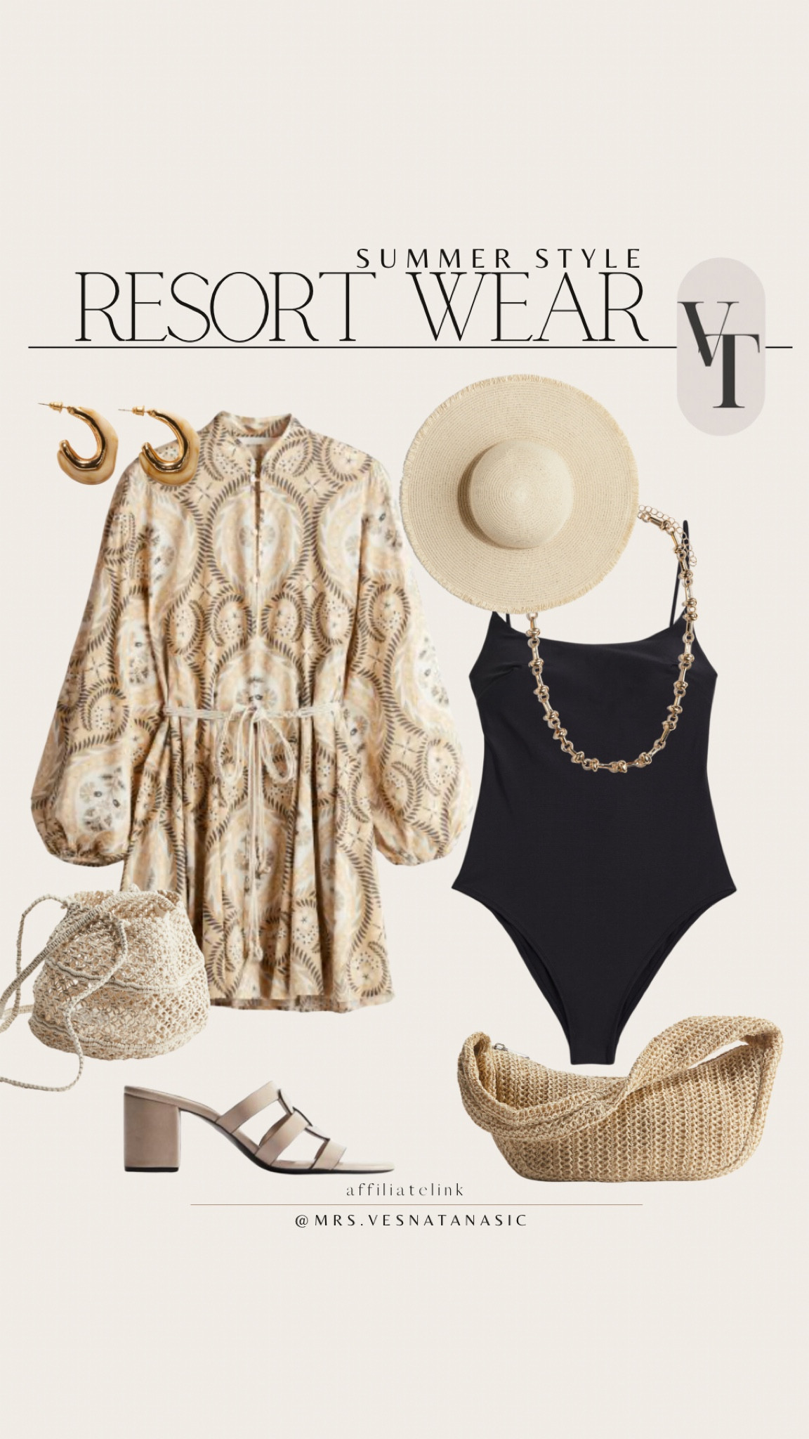 Summer style resort wear outfit idea! This dress is so beautiful and would be great over a swimsuit for day at the beach and perfect for dinner too. 

Dress, dresses, resort wear, swimsuit, outfit ideas, outfits, sandals, bag, 

#LTKSwim #LTKSummerSales #LTKMidsize
