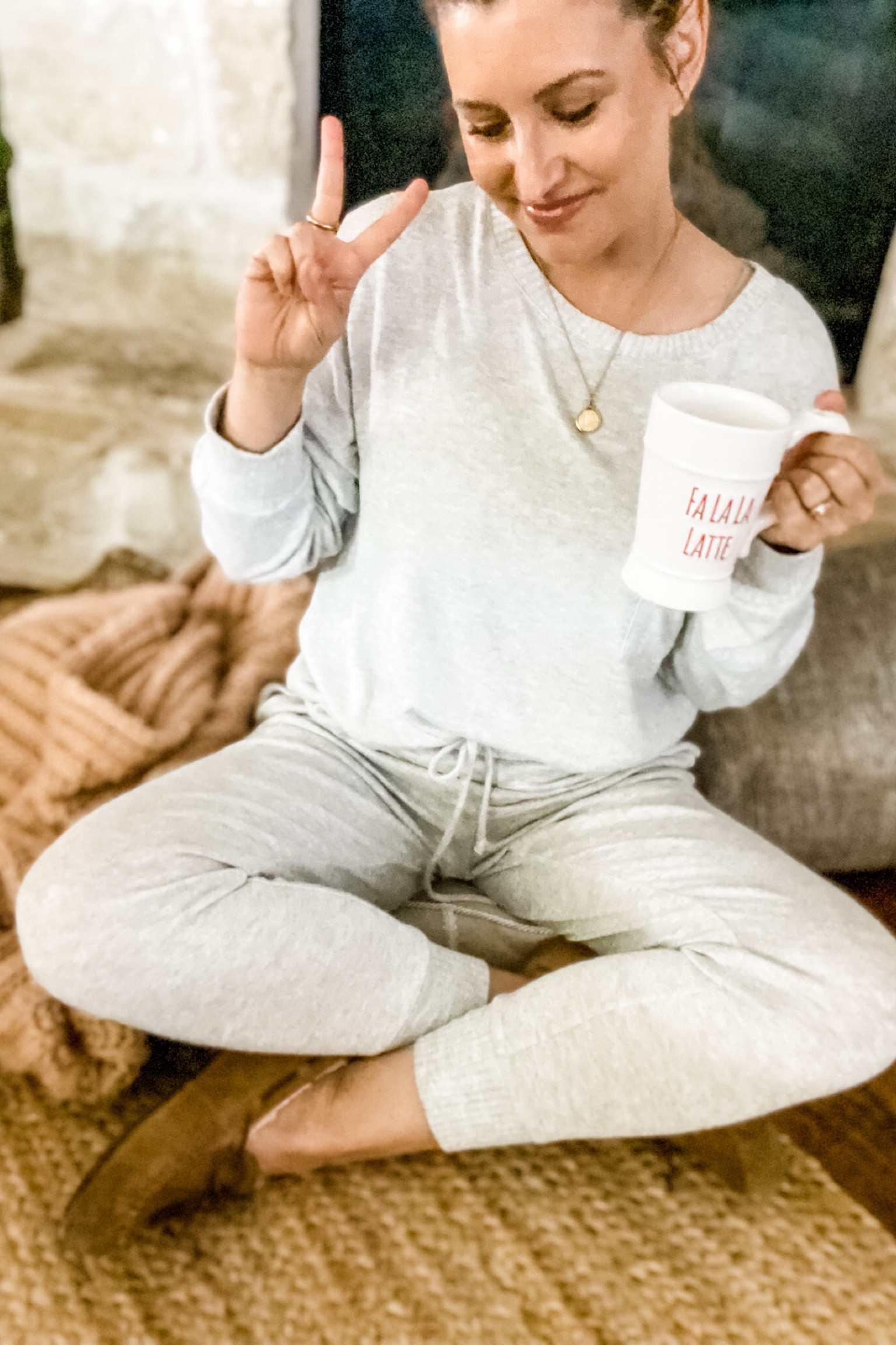 I knew I had made it as an adult when I ditched sleeping in old t-shirts and started wearing matching pjs.
Know what I mean?
Anyway, this set from Target is legit the softest thing I own and I adore it so much. So cozy. I might never take it off. 

#LTKunder50 #LTKhome #LTKSeasonal