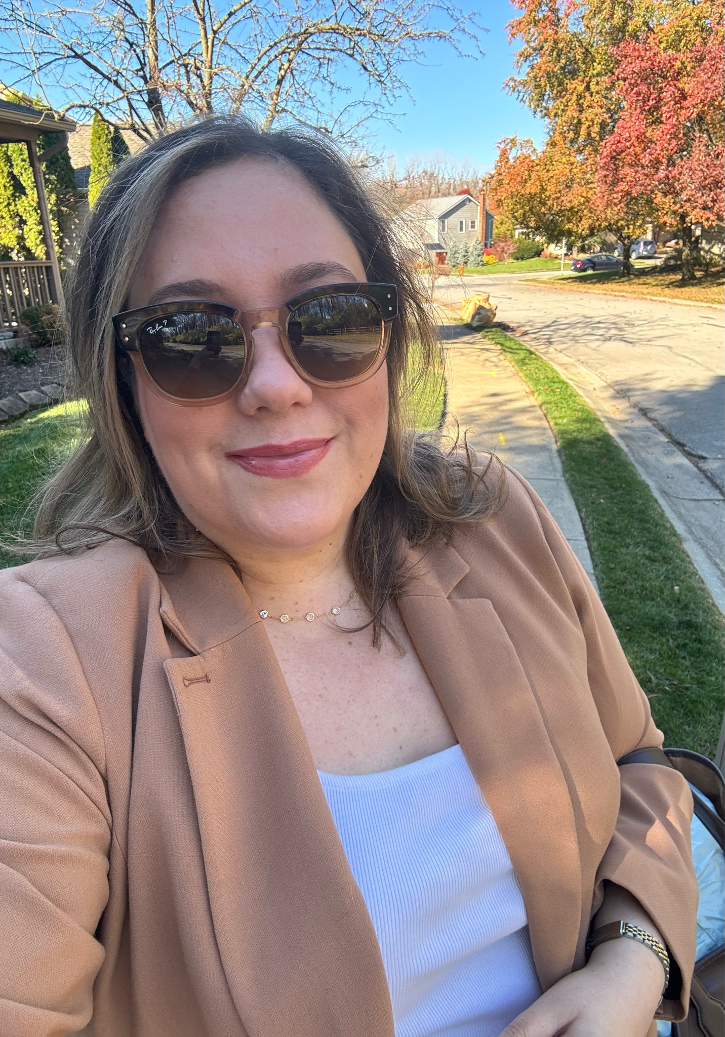 Rayban mega Hawkeye Havana 