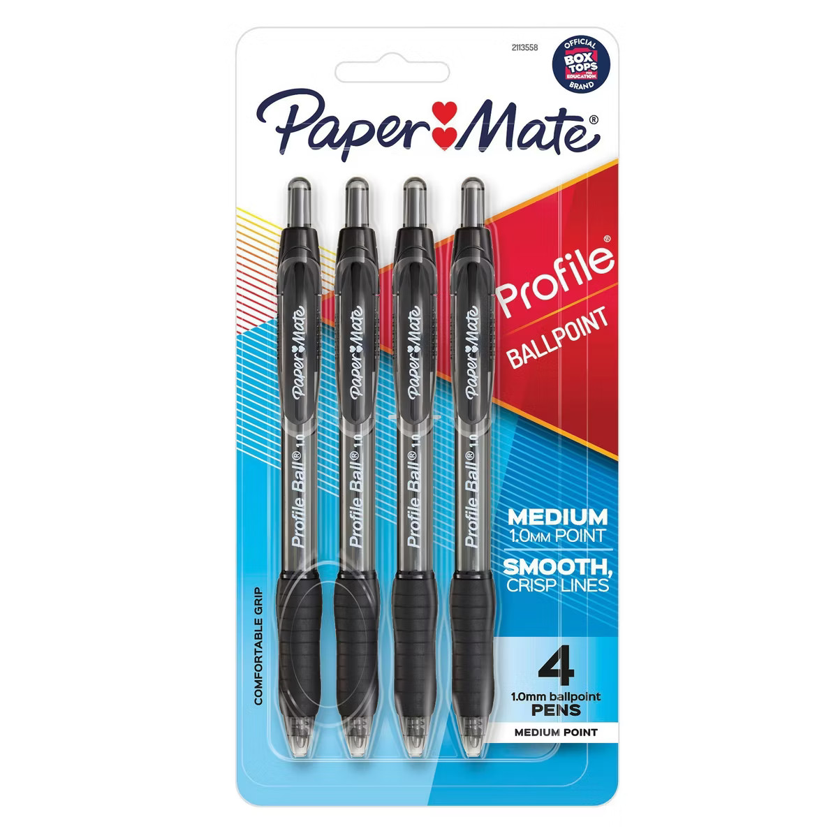 4pk Ballpoint Pens Profile 1.0mm - PaperMate | Target