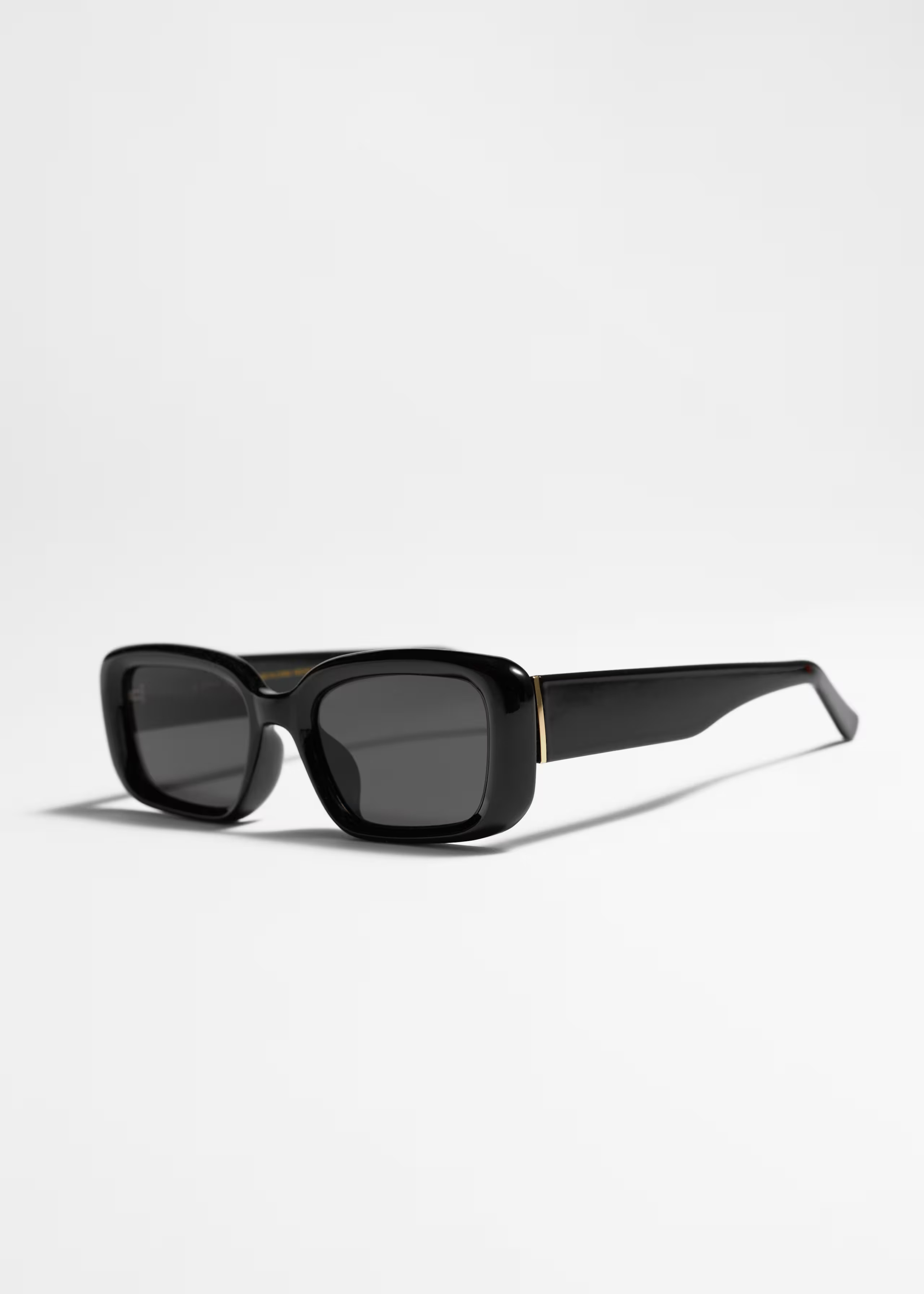 Bold Rectangular-Frame Sunglasses - Black - & Other Stories GB | & Other Stories UK