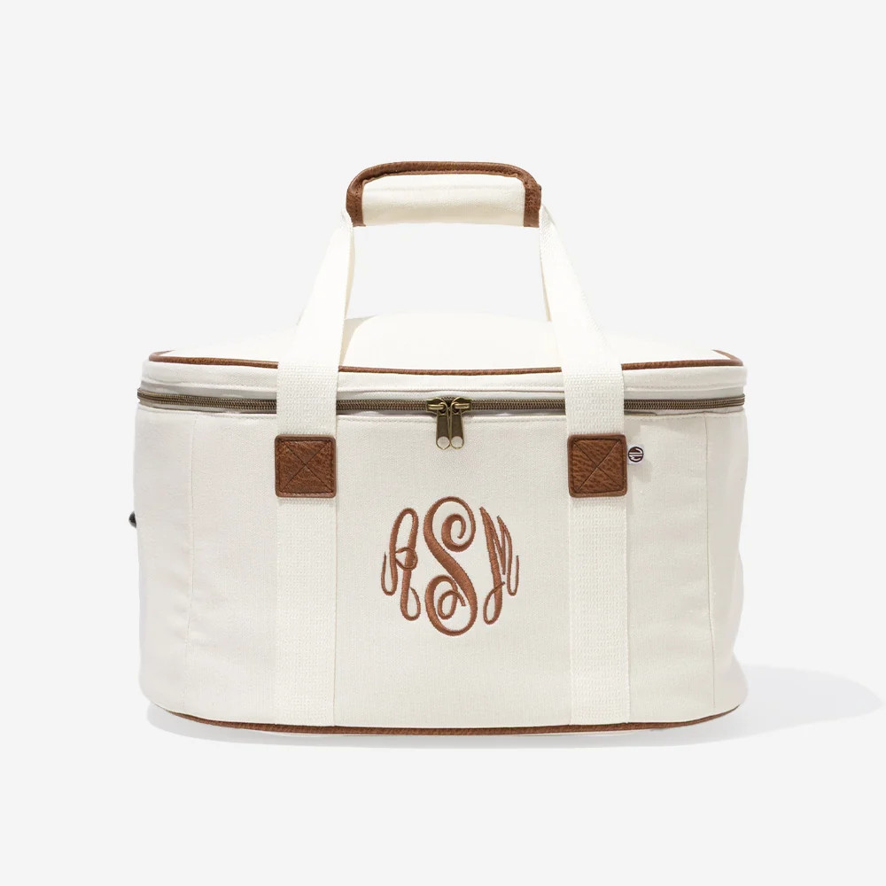 Personalized Monogrammed Crockpot Carrier | Marleylilly | Marleylilly