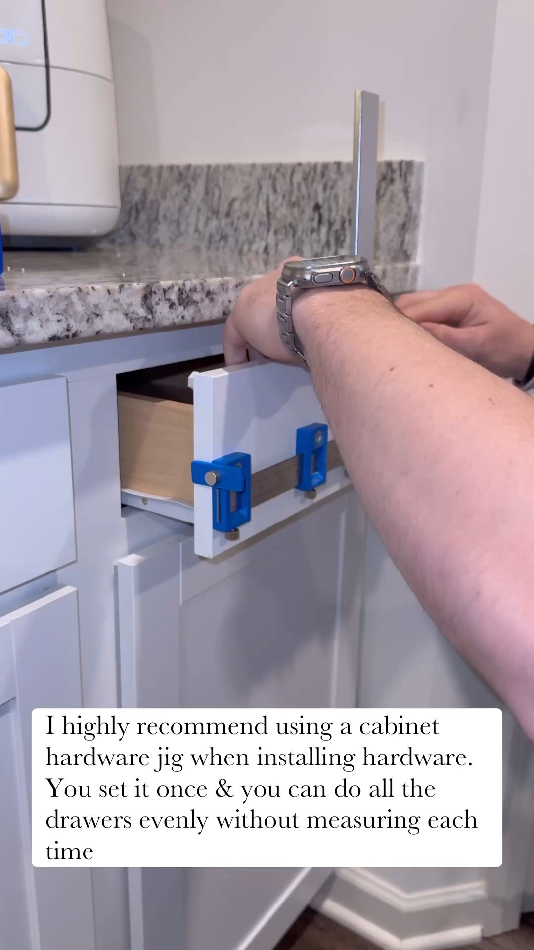 How to easily install kitchen cabinet hardware 

#LTKSaleAlert #LTKHome