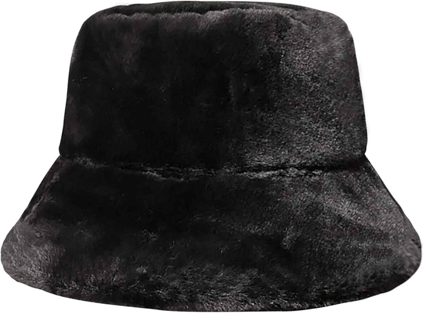 XYIYI Furry Bucket Hat Fluffy Winter Warmer Fisherman Cap for Women | Amazon (US)