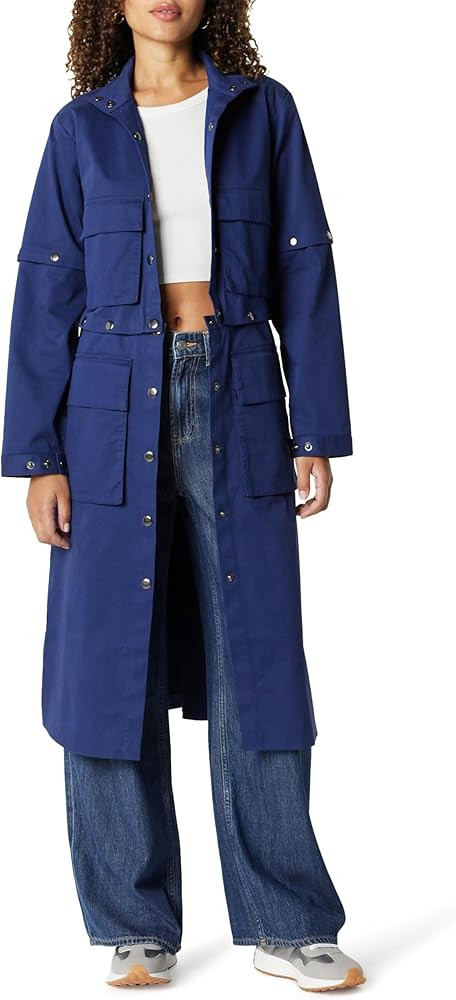 The Drop Manteau Convertible Style Militaire par @Takkunda Manteaux Femme | Amazon (FR)