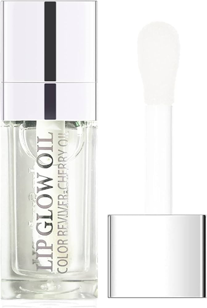 MXNSLWA Plumping Lip Oil, Long Lasting Hydrating Lip Gloss Tinted Lip Balm Non-sticky Revitalizin... | Amazon (US)