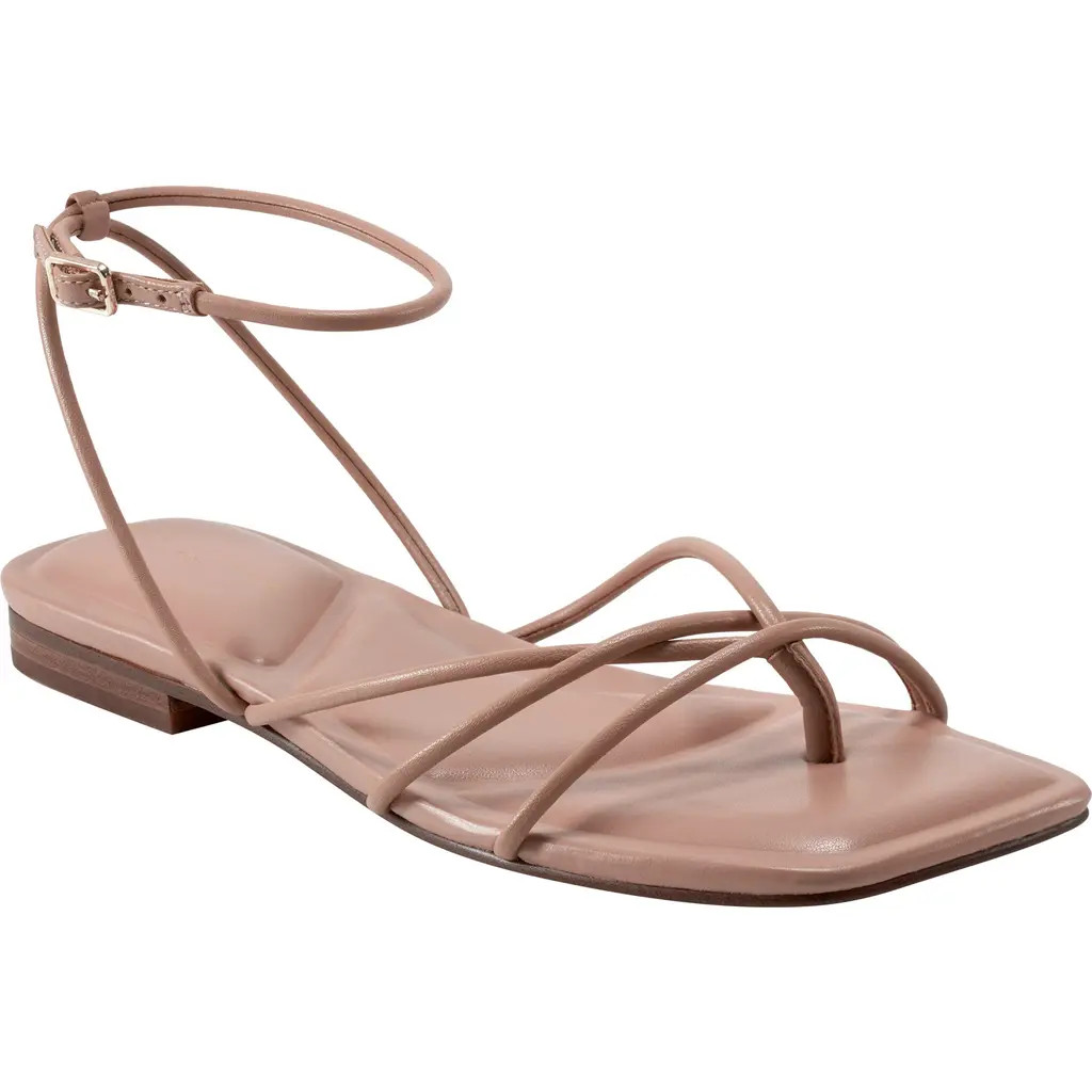 Marc Fisher LTD Mayte Ankle Strap Sandal in Light Natural at Nordstrom Rack, Size 8.5 | Nordstrom Rack