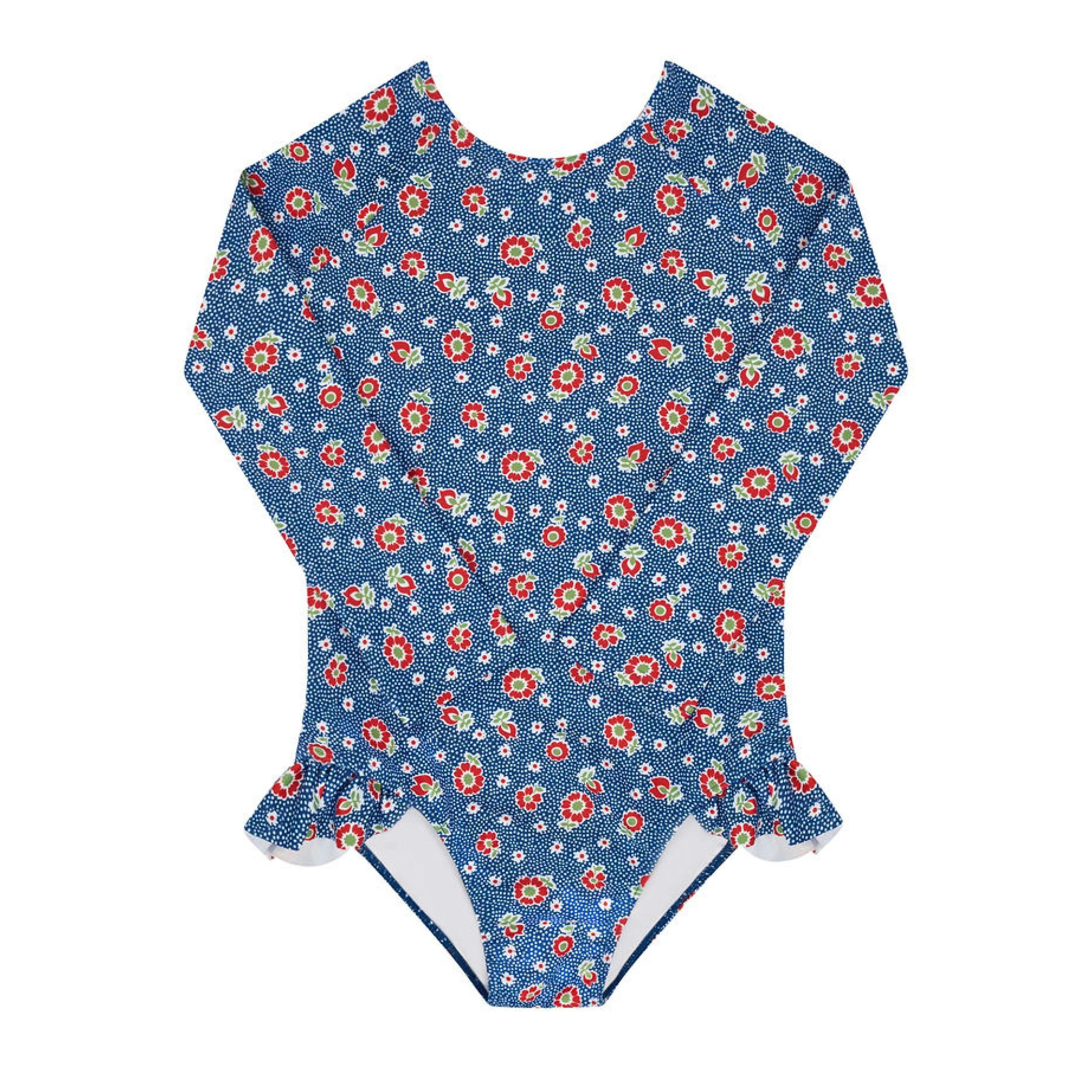 girls chatham floral rashguard one piece | Maisonette