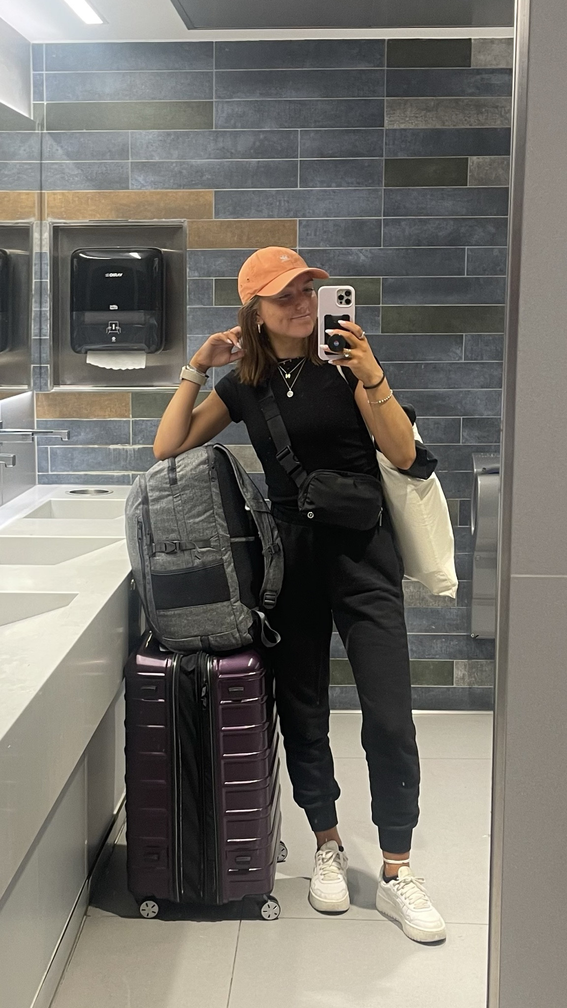 Travel outfit from Boston to Greece ✈️ solo travel day 

#LTKSpringSale #LTKtravel #LTKfindsunder50