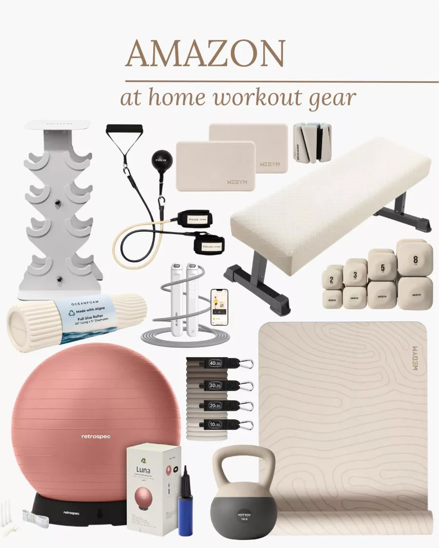Amazon Home Workout Essentials At home gym gym essentials yoga essentials bench yoga mat dumbbell rack dumbbells resistance bands JustJacsy #LTKFitness #LTKStyleTip

 

 #LTKGiftGuide #LTKfitnessgoals