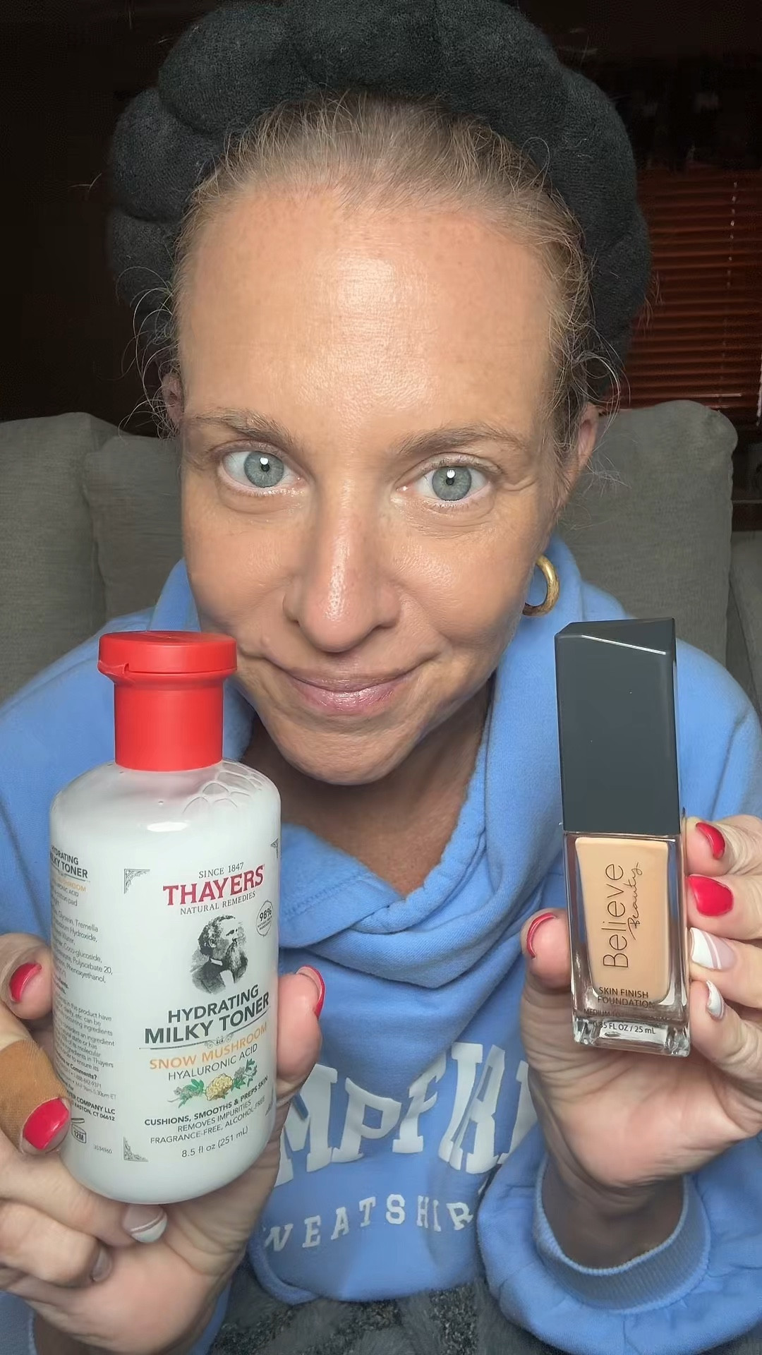 Nina Pool Hack take 2! This time trying the liquid foundation mixed with Thayers Milky Toner applied with a foundation brush. Love you, Nina Pool! #ninapool #ninapoolhacks
#liquidfoundationhack #dollargeneralfinds #dollargeneralmakeup #believebeautymakeup

#LTKFindsUnder50 #LTKOver40 #LTKBeauty