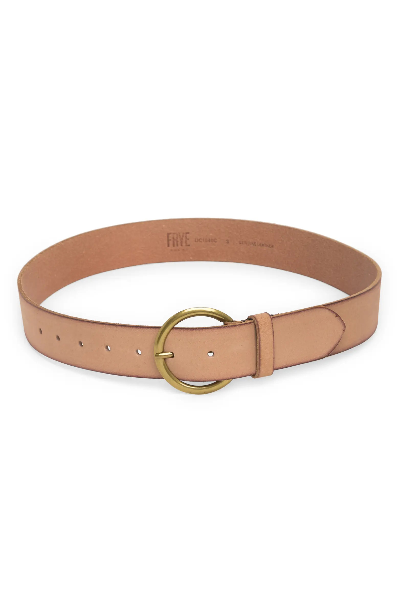 Flat Leather Belt | Nordstrom Rack