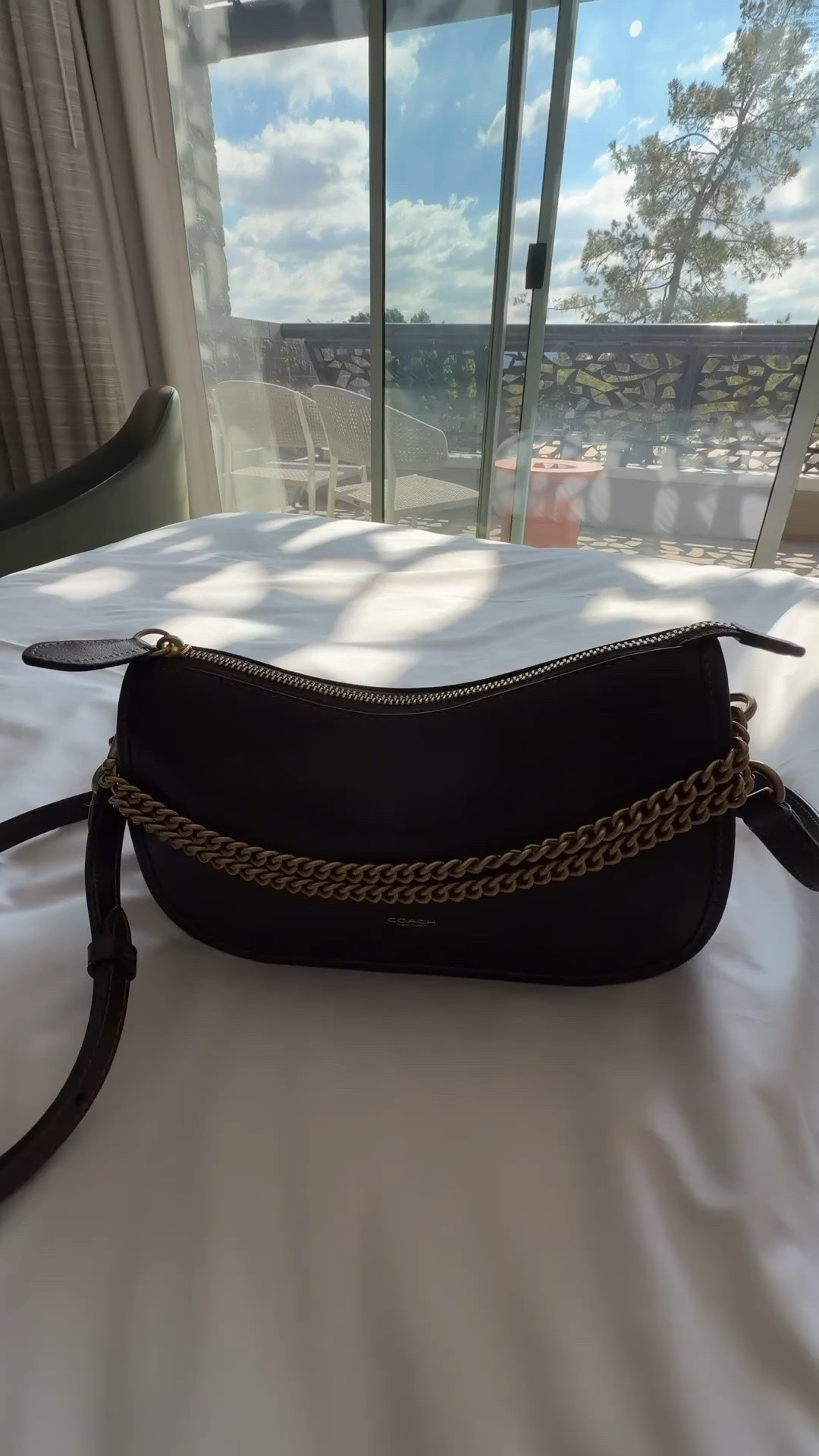 The best little bag! You can wear it multiple ways. It comes with three straps! It holds a lot! I have the iPhone Pro Max for reference on phone size. ￼

#LTKOver40 #LTKPetite #LTKTravel