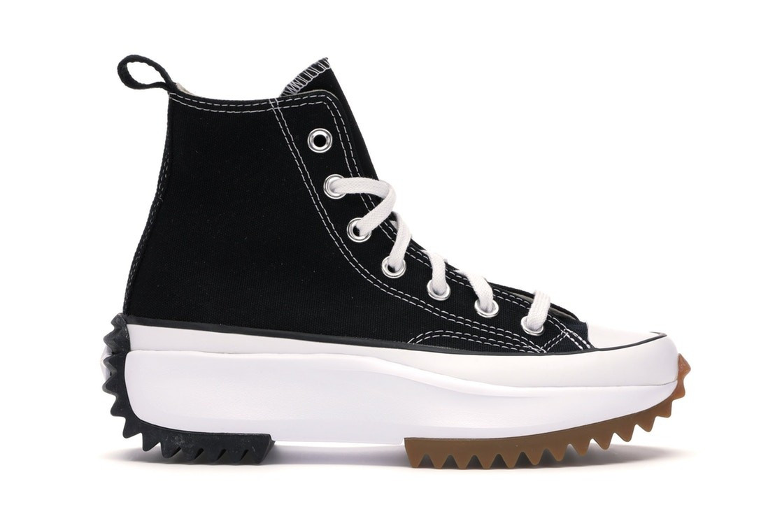Converse Run Star Hike Hi Black White Gum | StockX