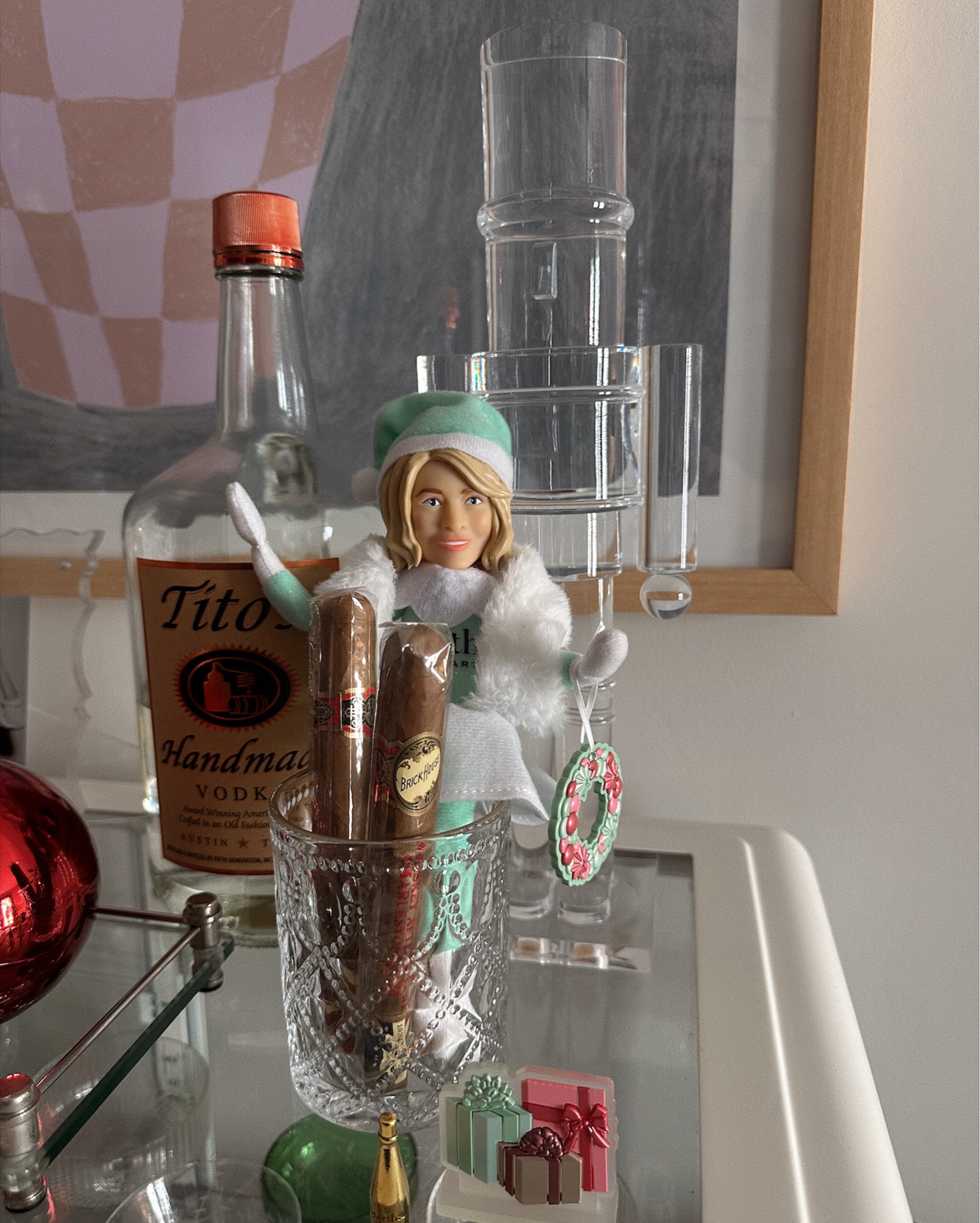 Martha on the Mantel is immediately my favorite Christmas decor of ALL TIME. Elf on the shelf is cancelled😂🍾

#LTKSeasonal #LTKFindsUnder50 #LTKHoliday