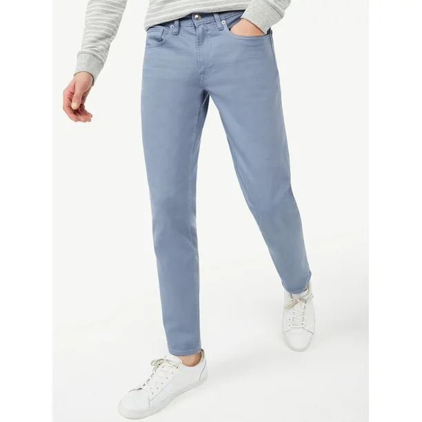 Free Assembly Men's Garment Dyed Slim Jeans - Walmart.com | Walmart (US)